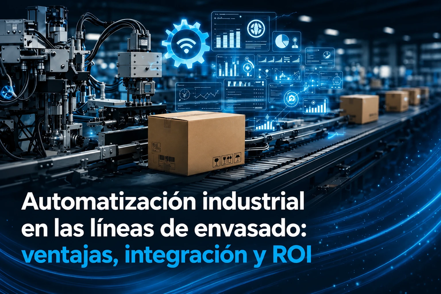 Automatización industrial en líneas de envasado: ventajas, integración y ROI