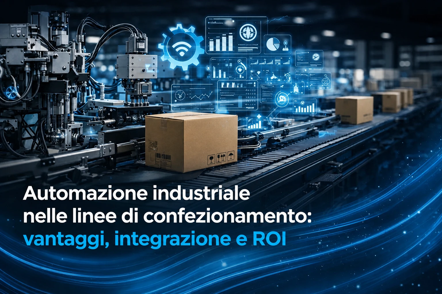 Automazione industriale nelle linee di confezionamento