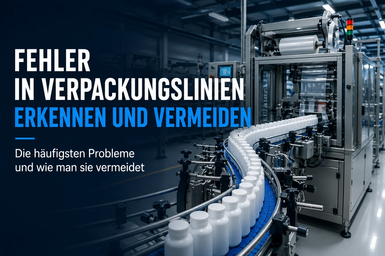 Häufige Fehler in industriellen Verpackungslinien
