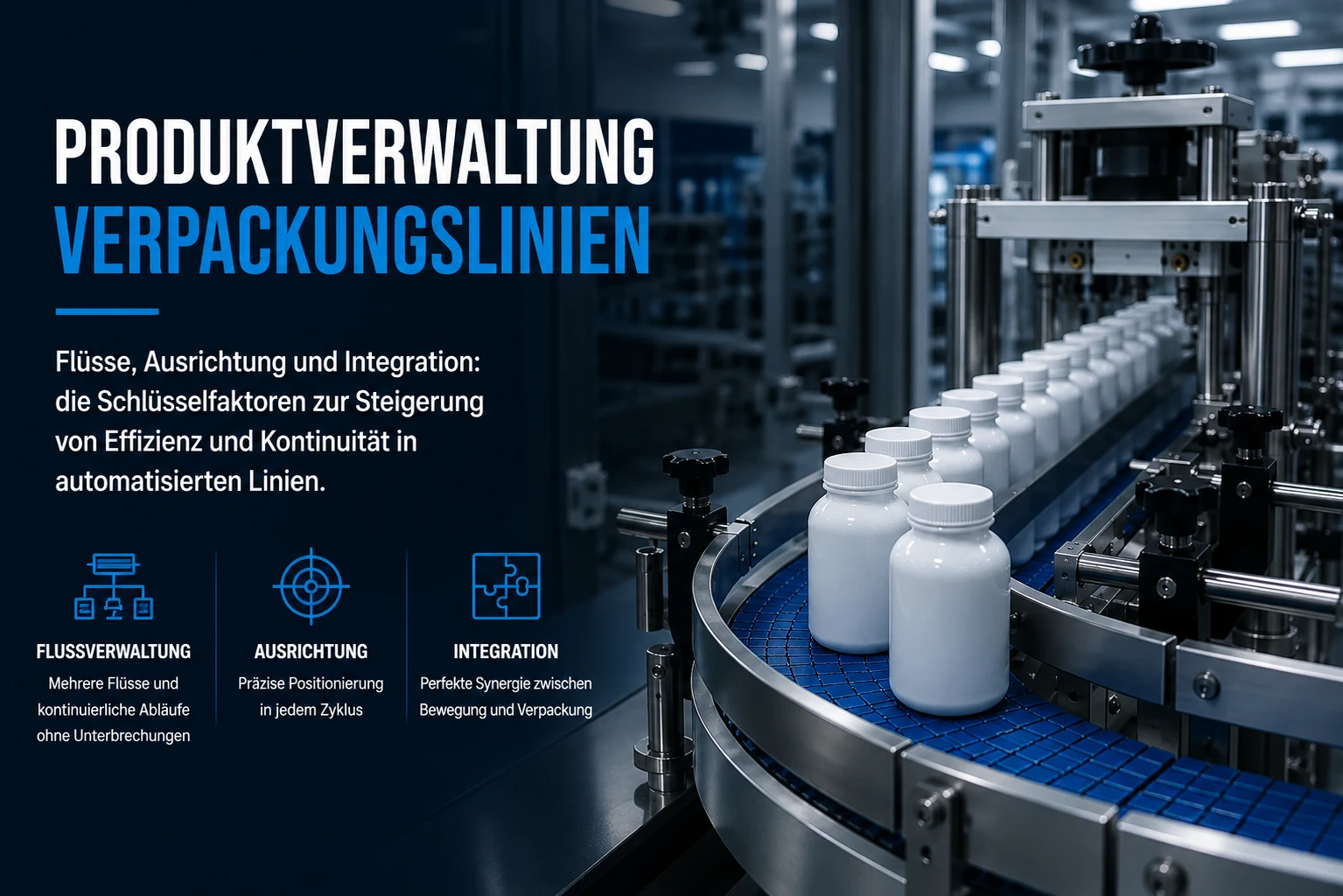 Produktmanagement in automatischen Verpackungslinien
