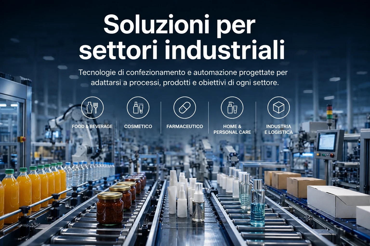 Soluzioni per settori industriali CosmoPack