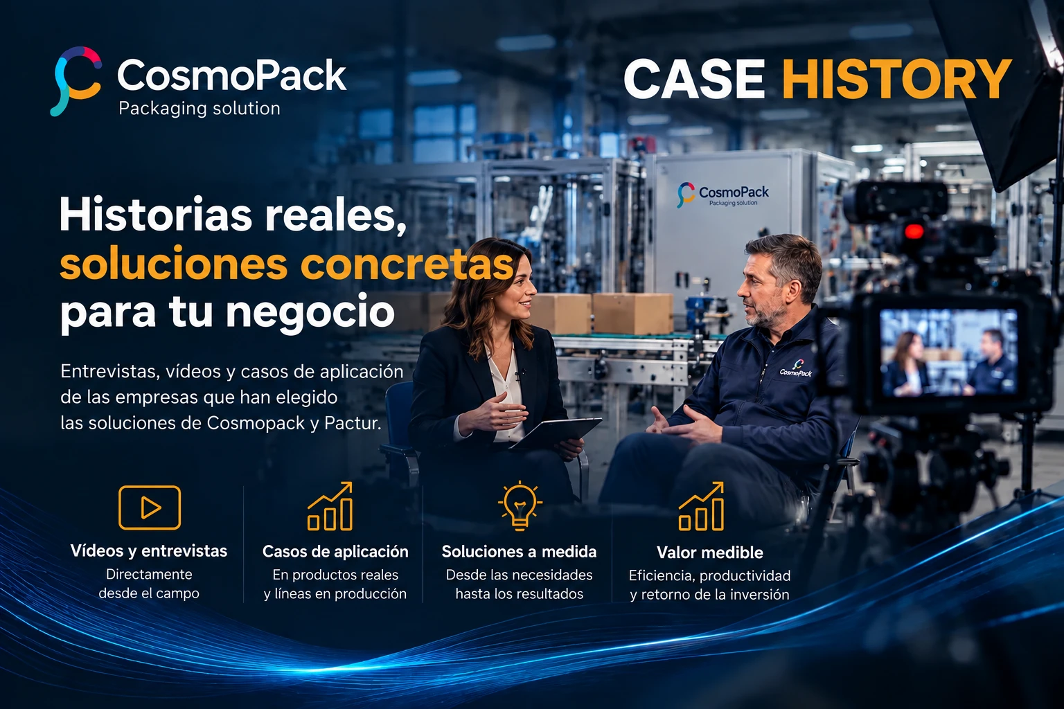 Case History Cosmopack - casos reales y soluciones concretas para el packaging industrial