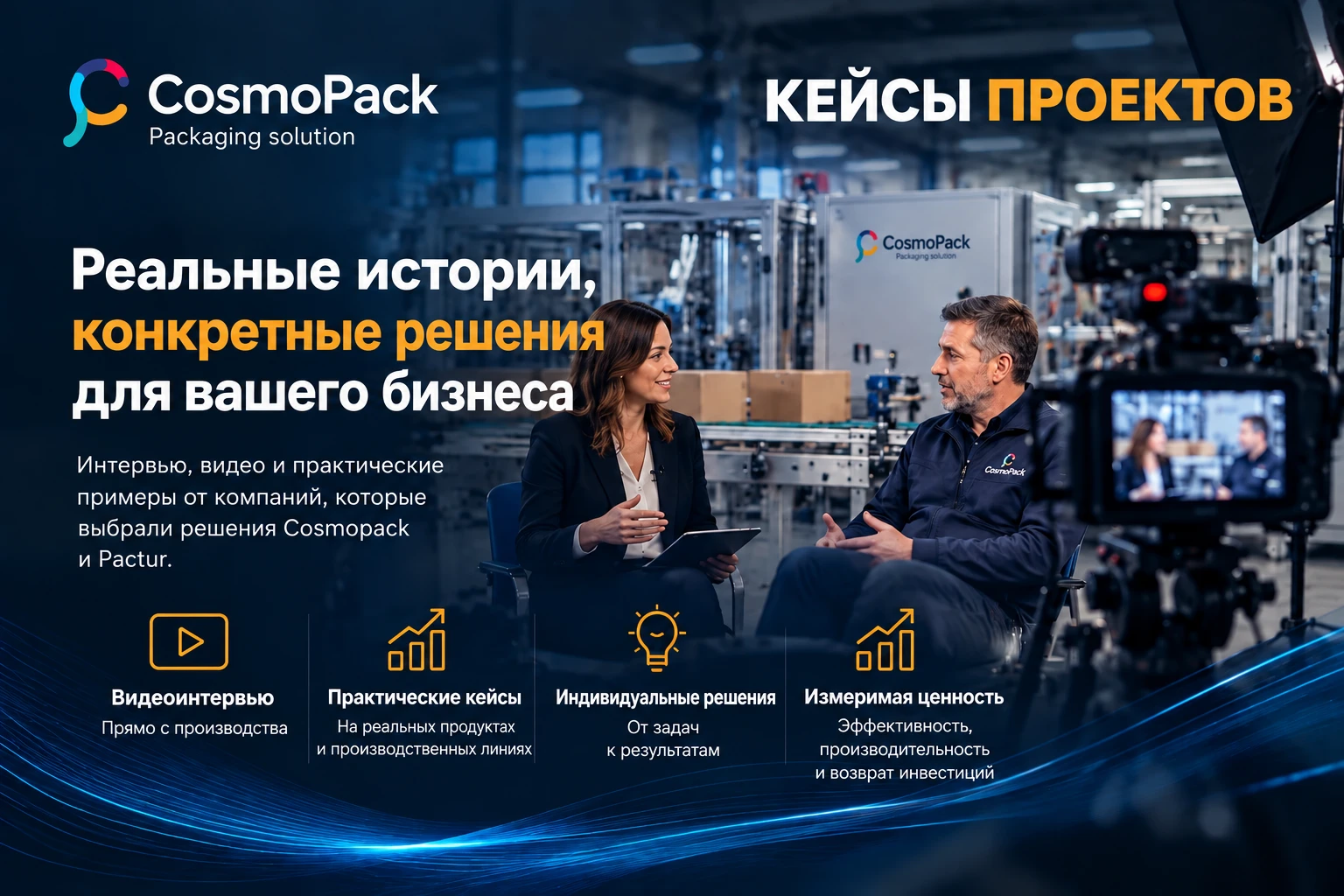 Case History Cosmopack — реальные проекты и решения для промышленной упаковки