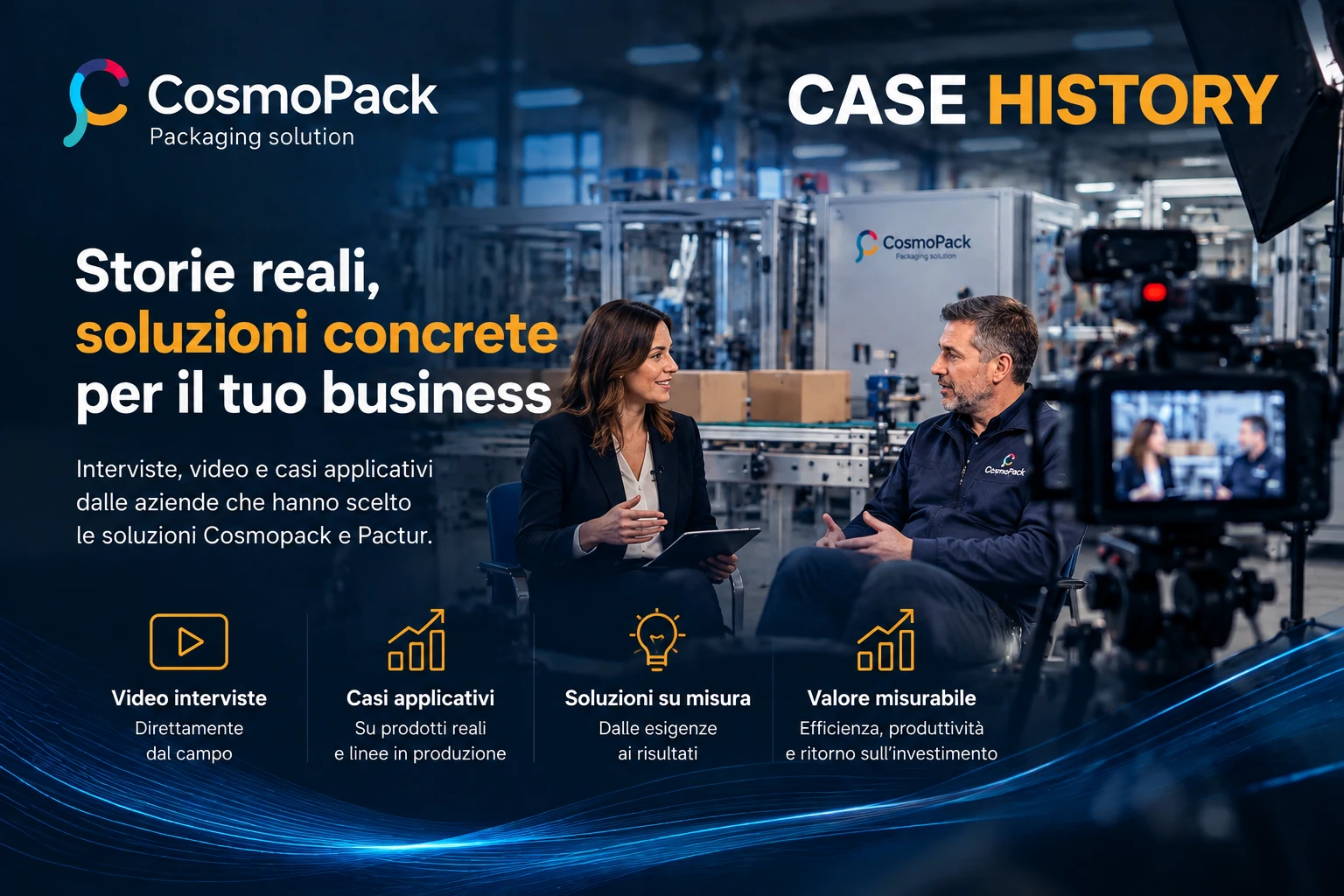 Case History Cosmopack - storie reali e soluzioni concrete per il packaging industriale