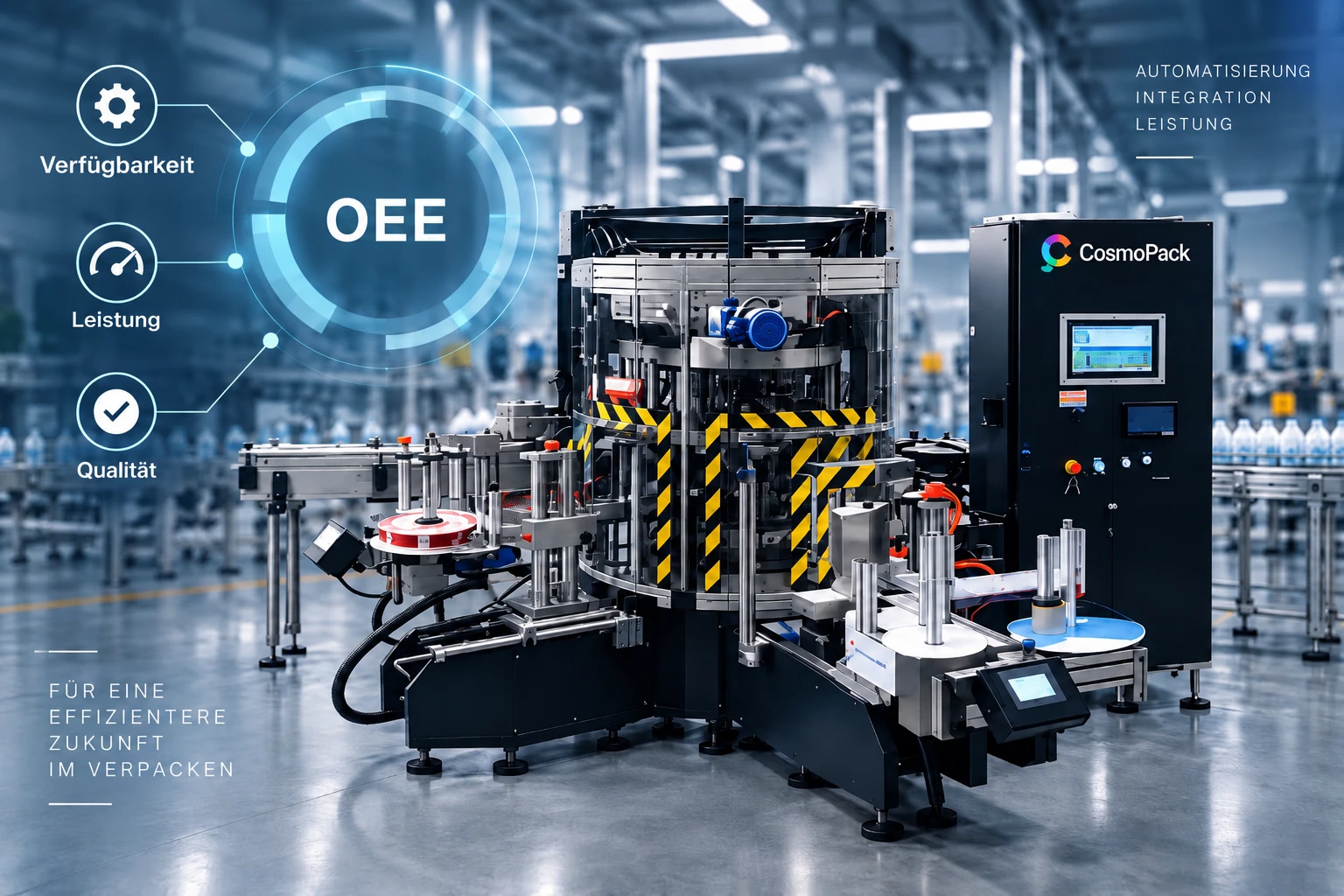 OEE in Verpackungslinien: Verfügbarkeit, Leistung und Qualität